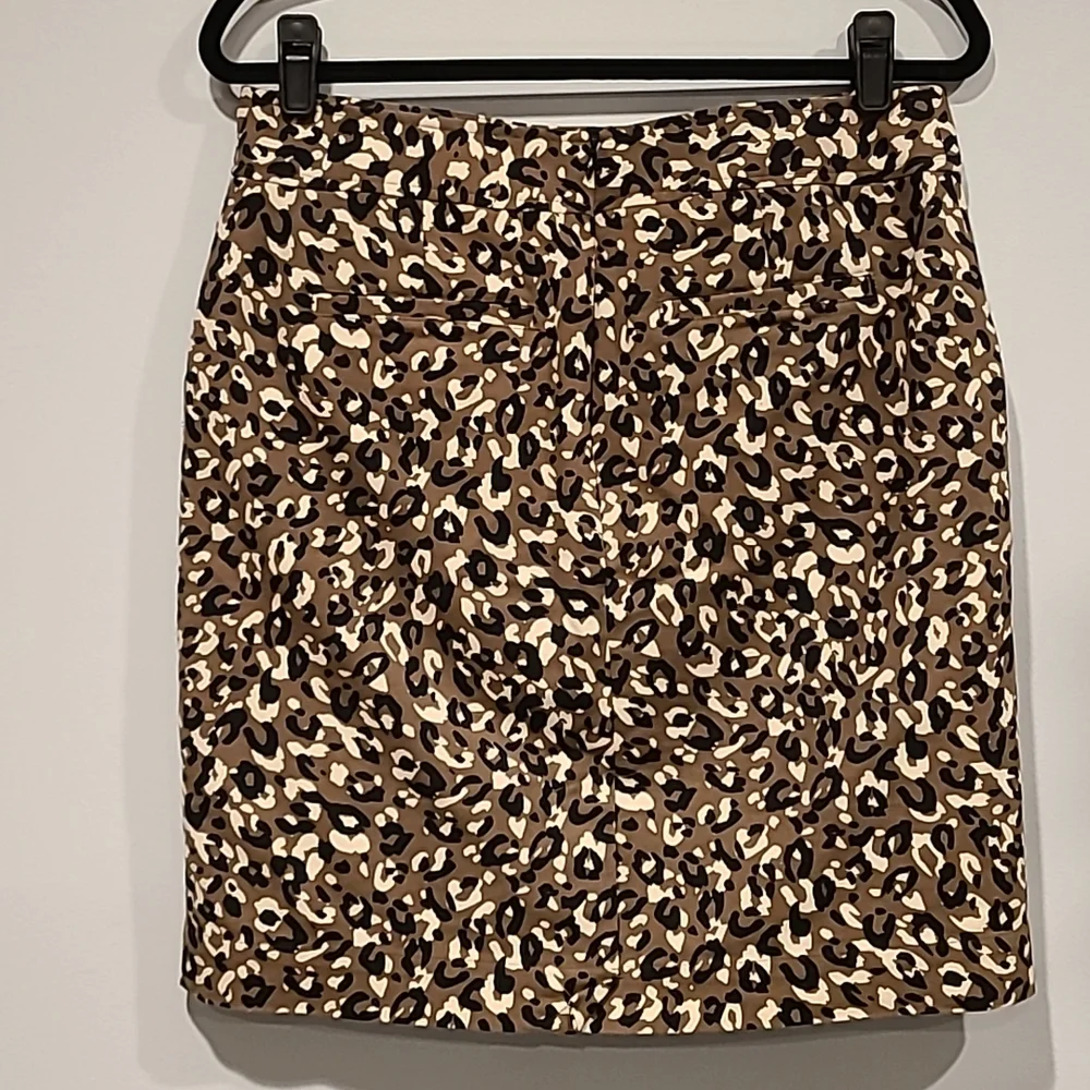 Merona Women's Leopard Animal Print Skirt - Picture 3 of 10